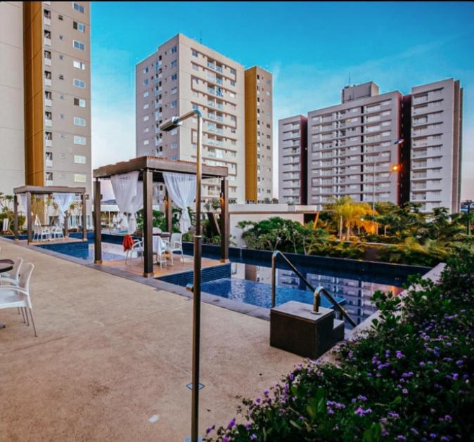 Apartamento Apartamento No Evian Thermas A 1 Km Do Centro De Caldas Novas